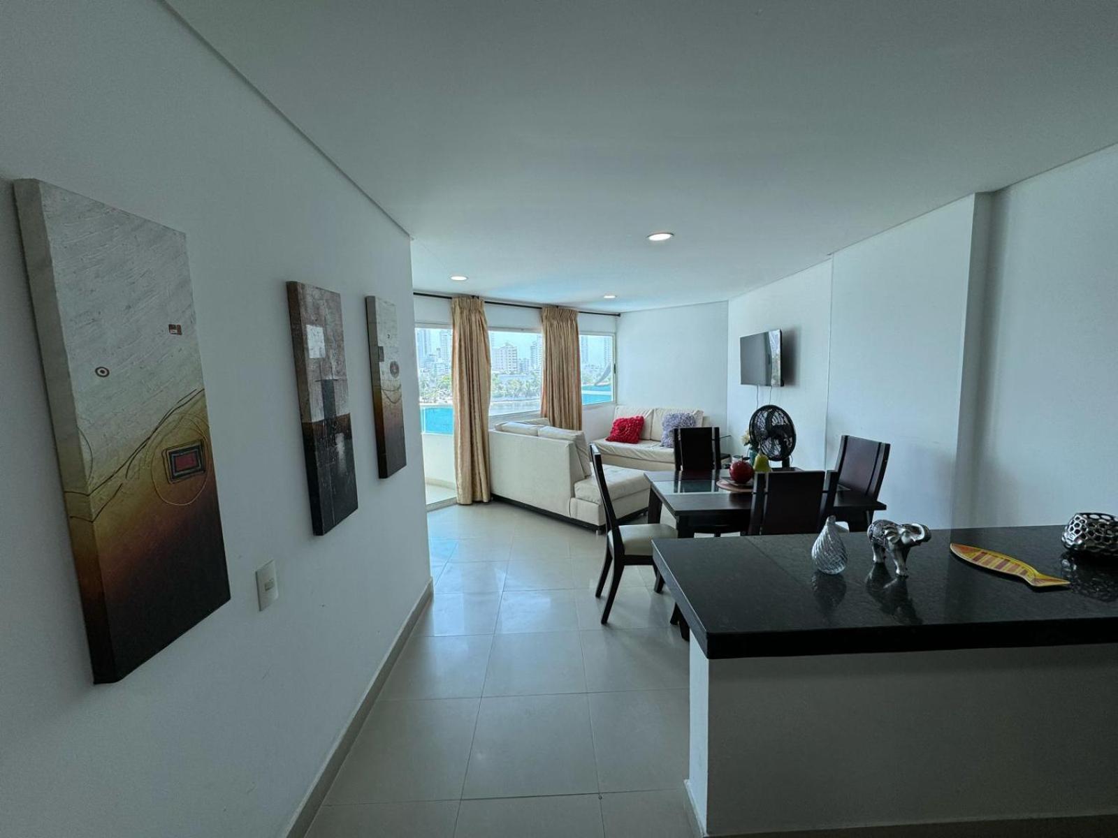 Apartamento En Laguito Ed Torres Del Lago 604 Icdi Картахена Экстерьер фото